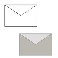 correo electrónico símbolo vector icono eps
