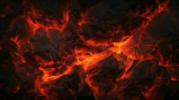 AI generated Lava Textures background photo