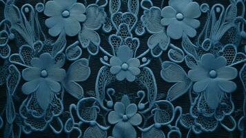 AI generated Lace Textures background photo