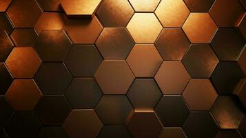 AI generated Bronze high quality background photo