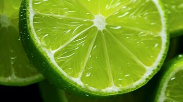 AI generated Lime green soft background photo