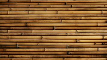 AI generated Bamboo Textures background photo