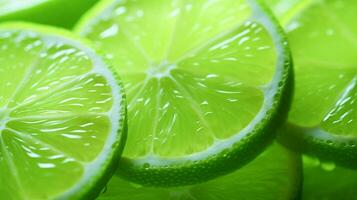 AI generated Lime green soft background photo