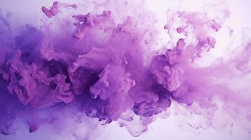 AI generated Lilac color splash background photo