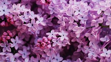 AI generated Lilac background photo