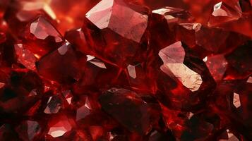 AI generated Garnet background photo