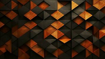 AI generated Geometric Patterns background photo