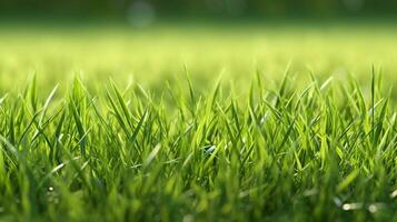 AI generated Grass Textures background photo