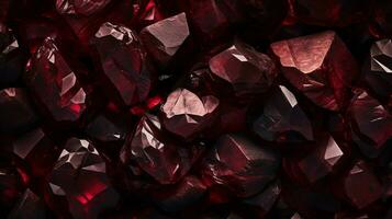 AI generated Garnet background photo