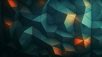 AI generated Geometric Patterns background photo