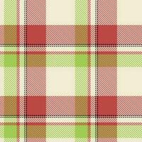 Plaid Pattern Seamless. Checker Pattern Seamless Tartan Illustration Vector Set for Scarf, Blanket, Other Modern Spring Summer Autumn Winter Holiday Fabric Print.