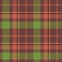 Scottish Tartan Seamless Pattern. Gingham Patterns Flannel Shirt Tartan Patterns. Trendy Tiles for Wallpapers. vector