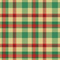 Tartan Plaid Vector Seamless Pattern. Classic Plaid Tartan. Traditional Scottish Woven Fabric. Lumberjack Shirt Flannel Textile. Pattern Tile Swatch Included.