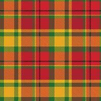 Classic Scottish Tartan Design. Tartan Plaid Vector Seamless Pattern. Traditional Scottish Woven Fabric. Lumberjack Shirt Flannel Textile. Pattern Tile Swatch Included.