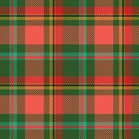 Tartan Pattern Seamless. Traditional Scottish Checkered Background. Template for Design Ornament. Seamless Fabric Texture. vector