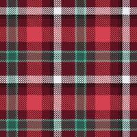 Tartan Plaid Pattern Seamless. Tartan Seamless Pattern. Template for Design Ornament. Seamless Fabric Texture. Vector Illustration