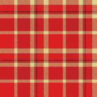 Tartan Plaid Pattern Seamless. Traditional Scottish Checkered Background. Traditional Scottish Woven Fabric. Lumberjack Shirt Flannel Textile. Pattern Tile Swatch Included. vector