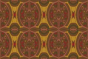 Silk fabric Patola sari Pattern Seamless Native American, Motif embroidery, Ikat embroidery vector Design for Print tie dyeing pillowcase sambal puri kurti mughal architecture