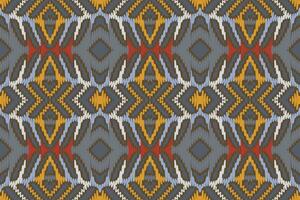 Nordic pattern Seamless Native American, Motif embroidery, Ikat embroidery vector Design for Print tie dyeing pillowcase sambal puri kurti mughal architecture