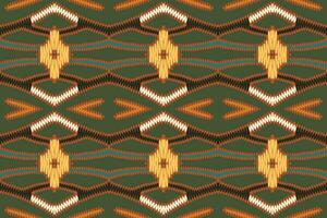 navajo modelo sin costura nativo americano, motivo bordado, ikat bordado vector diseño para impresión australiano cortina modelo geométrico almohada modelo curti Mughal flores