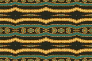 navajo modelo sin costura pañuelo impresión seda motivo bordado, ikat bordado vector diseño para impresión Corbata tintura funda de almohada sambal puri curti Mughal arquitectura