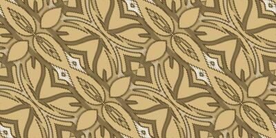 Silk fabric Patola sari Pattern Seamless Mughal architecture Motif embroidery, Ikat embroidery vector Design for Print figure tribal ink on cloth patola sari