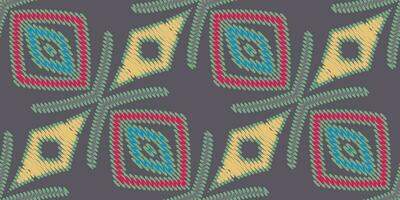 Nordic pattern Seamless Bandana print silk Motif embroidery, Ikat embroidery vector Design for Print  scandinavian pattern saree ethnic nativity gypsy pattern