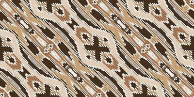 navajo modelo sin costura pañuelo impresión seda motivo bordado, ikat bordado vector diseño para impresión textura tela sari sari alfombra. kurta vector patola sari