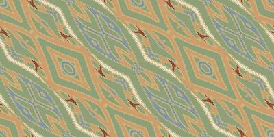 motivo folklore modelo sin costura Mughal arquitectura motivo bordado, ikat bordado vector diseño para impresión modelo Clásico flor gente navajo labor de retazos modelo