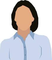 Business Woman vector blank profile photos