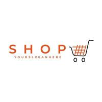 shop logo vector illustration design graphic