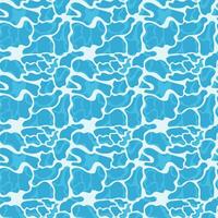 Waves of blue water. A template with a pool of water. Abstract swimming pool background. The bottom of the pool. Water in the pool. Summer background. Vector illustration