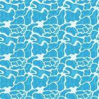 Waves of blue water. A template with a pool of water. Abstract swimming pool background. The bottom of the pool. Water in the pool. Summer background. Vector illustration