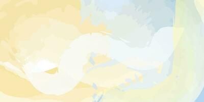 Vector blue and yellow watercolor background. background for social networks, websites and design . Abstract background.