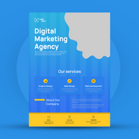 Digital Agency Flyer psd