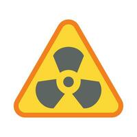 Radiation Zone Vector Flat Icon For Personal And Commercial Use.