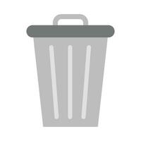 Garbage Vector Flat Icon For Personal And Commercial Use.