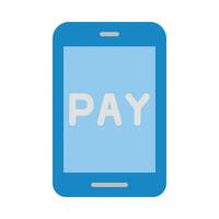Online Payment Vector Flat Icon For Personal And Commercial Use.