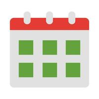 Calendar Vector Flat Icon For Personal And Commercial Use.