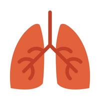 Pulmonology Vector Flat Icon For Personal And Commercial Use.