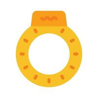 Mens Ring Vector Flat Icon For Personal And Commercial Use.