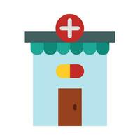 farmacia vector plano icono para personal y comercial usar.