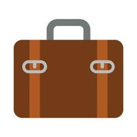 Suitcase Vector Flat Icon For Personal And Commercial Use.