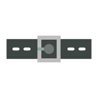 Belt Vector Flat Icon For Personal And Commercial Use.