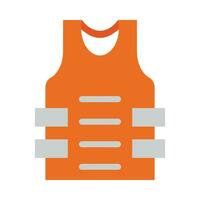 Vest Vector Flat Icon For Personal And Commercial Use.