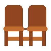 Waiting Room Vector Flat Icon For Personal And Commercial Use.