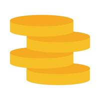 Coins Vector Flat Icon For Personal And Commercial Use.