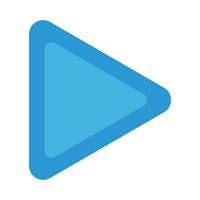 Play Vector Flat Icon For Personal And Commercial Use.