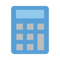 calculadora vector plano icono para personal y comercial usar.