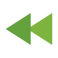 Backward Vector Flat Icon For Personal And Commercial Use.